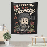 Gardening is My Therapy - Wall Tapestry