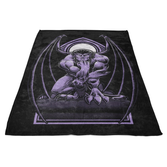 Gargoyle Statue - Fleece Blanket