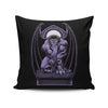 Gargoyle Statue - Throw Pillow