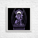 Gargoyle Statue - Posters & Prints