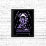 Gargoyle Statue - Posters & Prints