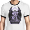 Gargoyle Statue - Ringer T-Shirt