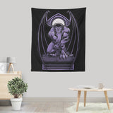 Gargoyle Statue - Wall Tapestry