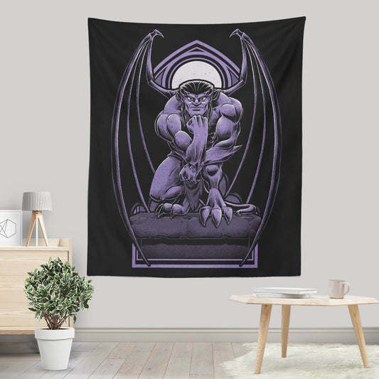 Gargoyle Statue - Wall Tapestry