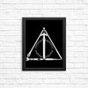 Geeky Hallows - Posters & Prints