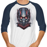 Geometry of an Ant - 3/4 Sleeve Raglan T-Shirt