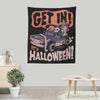 Get In! It's Halloween - Wall Tapestry