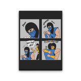 Get Over Her - Canvas Print