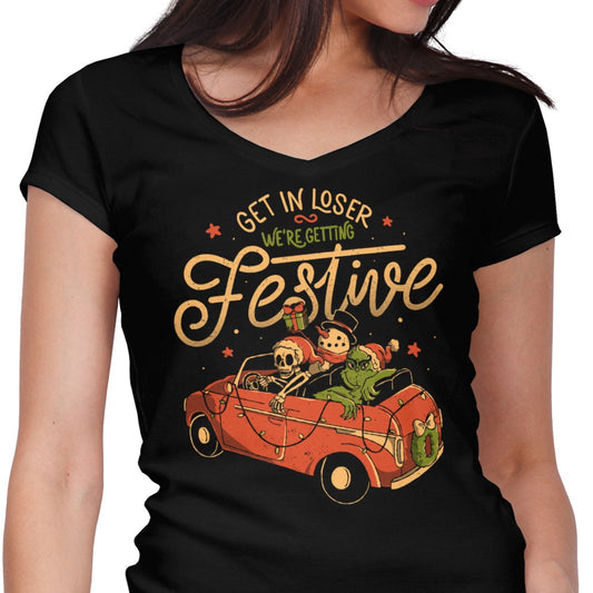 Getting Festive - Women's V-Neck