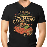 Getting Festive - Men's V-Neck