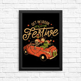 Getting Festive - Posters & Prints