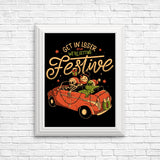 Getting Festive - Posters & Prints
