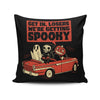 Getting Spooky - Throw Pillow