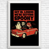Getting Spooky - Posters & Prints