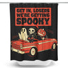 Getting Spooky - Shower Curtain
