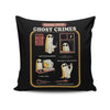 Ghost Crimes - Throw Pillow
