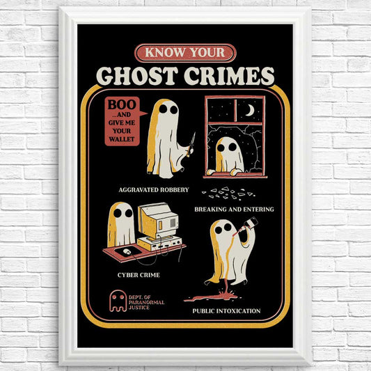 Ghost Crimes - Posters & Prints
