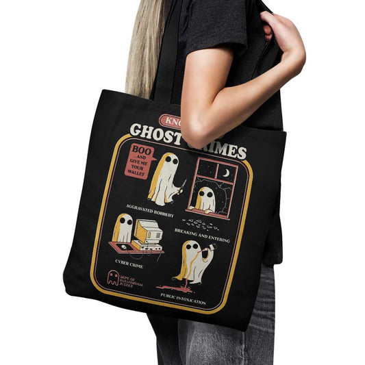 Ghost Crimes - Tote Bag