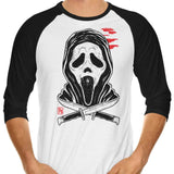 Ghost Ink - 3/4 Sleeve Raglan T-Shirt