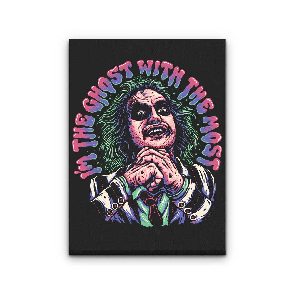 Ghost with the Most - Canvas Print
