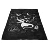 Ghostly Dog Doodle - Fleece Blanket