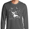 Ghostly Dog Doodle - Long Sleeve T-Shirt