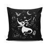 Ghostly Dog Doodle - Throw Pillow