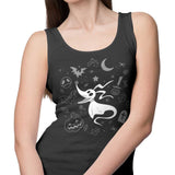 Ghostly Dog Doodle - Tank Top