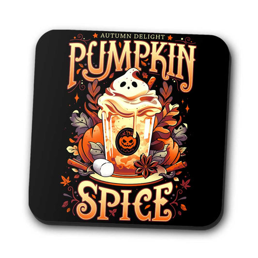 Ghostly Pumpkin Spice - Coasters