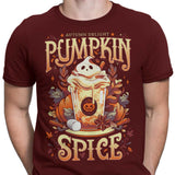 Ghostly Pumpkin Spice - Men's Apparel
