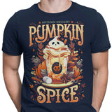 Ghostly Pumpkin Spice - Men's Apparel