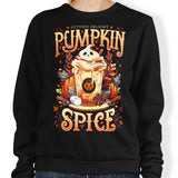 Ghostly Pumpkin Spice - Sweatshirt