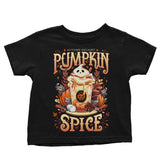 Ghostly Pumpkin Spice - Youth Apparel