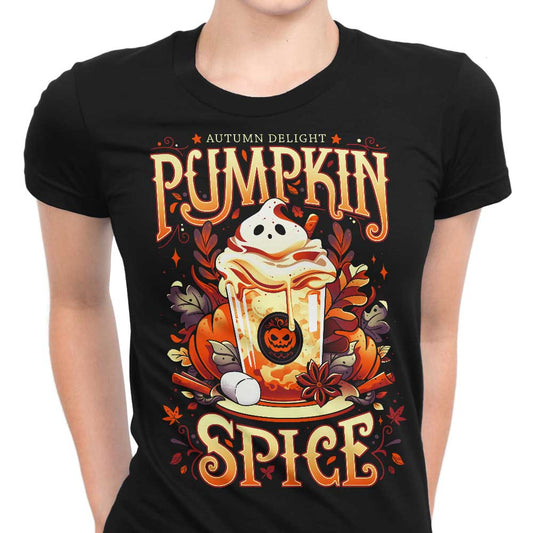 Ghostly Pumpkin Spice - Women's Apparel