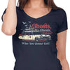 Ghosts, Ghouls, Visions - Women's V-Neck