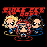 Girls Get Puff Done - Shower Curtain
