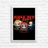 Girls Get Puff Done - Posters & Prints