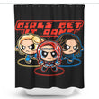 Girls Get Puff Done - Shower Curtain