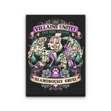 Glamorously Cruel - Canvas Print