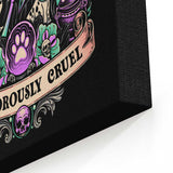 Glamorously Cruel - Canvas Print