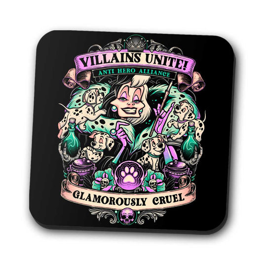 Glamorously Cruel - Coasters