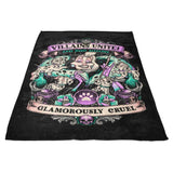 Glamorously Cruel - Fleece Blanket