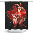 Gliding Champion Amber - Shower Curtain