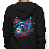 Glitch Flames - Hoodie