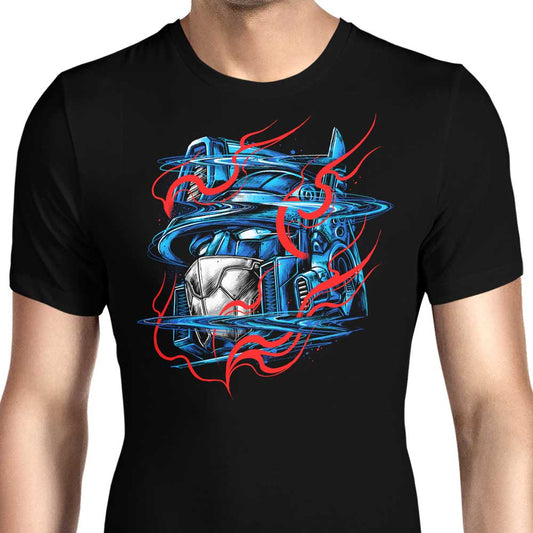 Glitch Flames - Men's Apparel