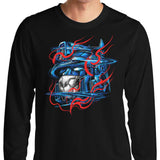 Glitch Flames - Long Sleeve T-Shirt
