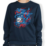 Glitch Flames - Sweatshirt
