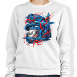 Glitch Flames - Sweatshirt