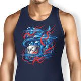 Glitch Flames - Tank Top
