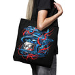 Glitch Flames - Tote Bag